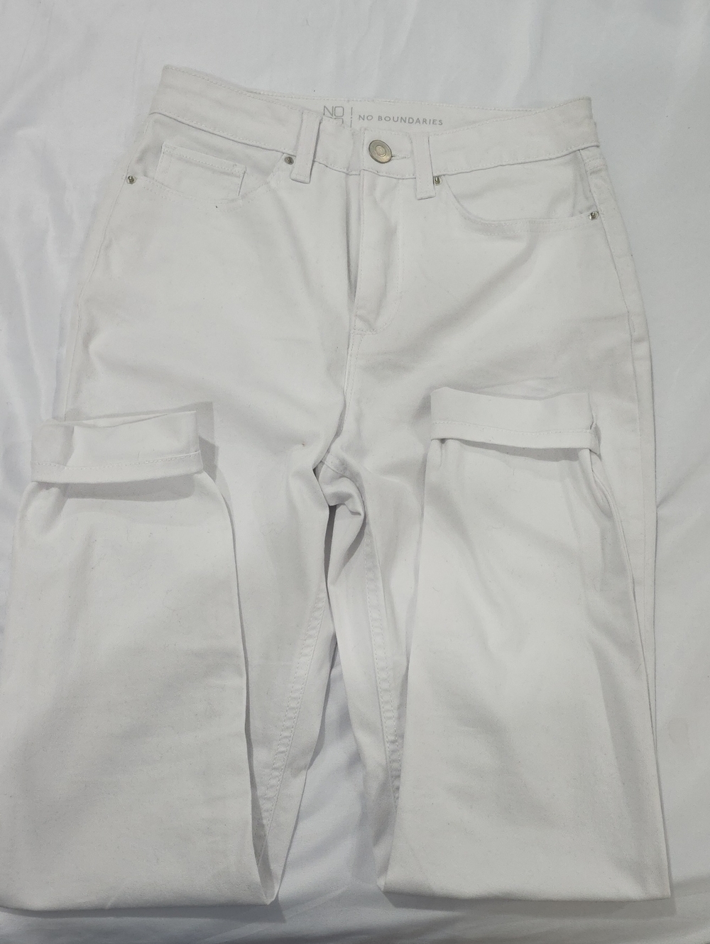 No Boundaries White Women's Skinny Jeans